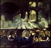 Edgar Degas The Ballet Scene from Meyerbeer's Opera Sweden oil painting artist